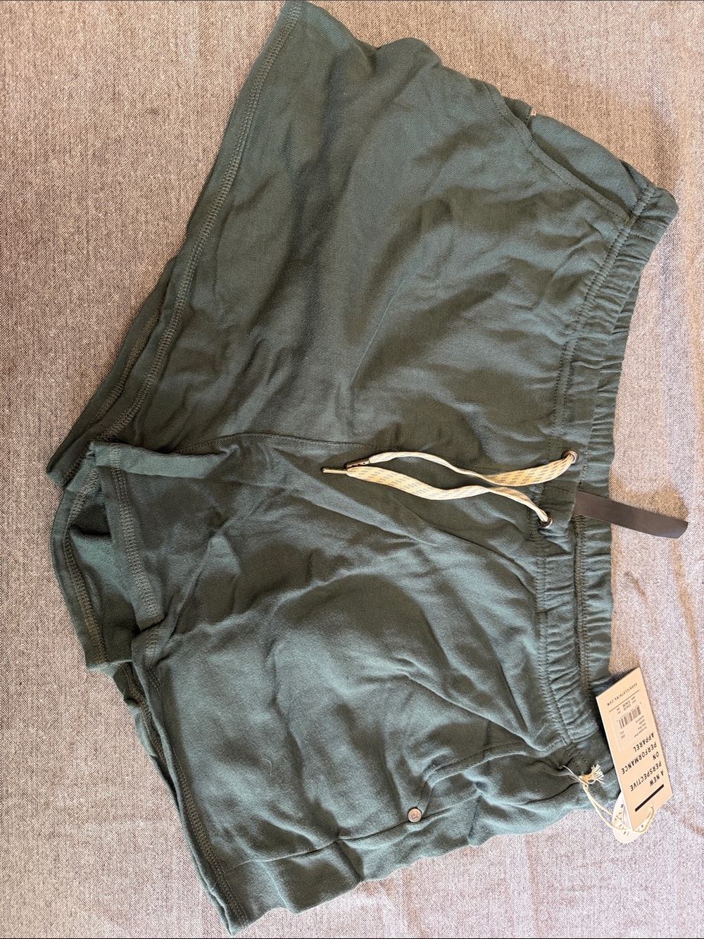 Vuori Women's Blue-Gray Lounge Shorts